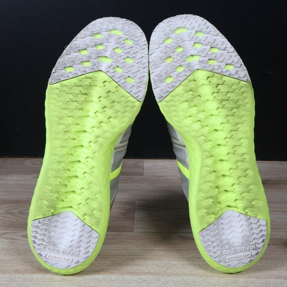 Cole Haan Zerogrand 360 Outpace Shoes Mens Size 10.5 Gray Yellow Athletic C33646 - Picture 6 of 8